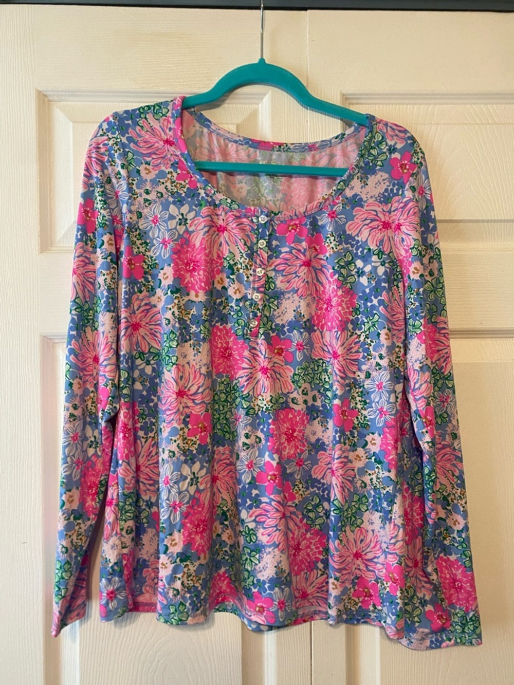 Lilly Pulitzer Henley Pajama Top